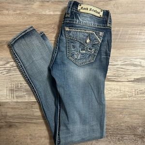 Rock Revival Mid Rise Skinny